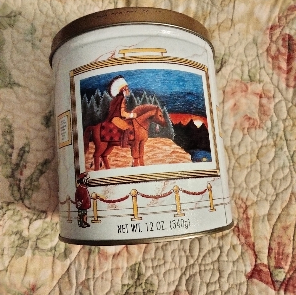 1994-1995 Art Contest Edition Trails End popcorn Tin